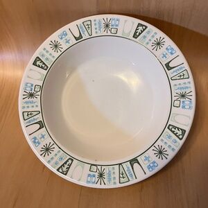 MCM Taylor Smith Taylorstone 7 3/4” Cathay Soup Cereal Bowl Atomic Starburst